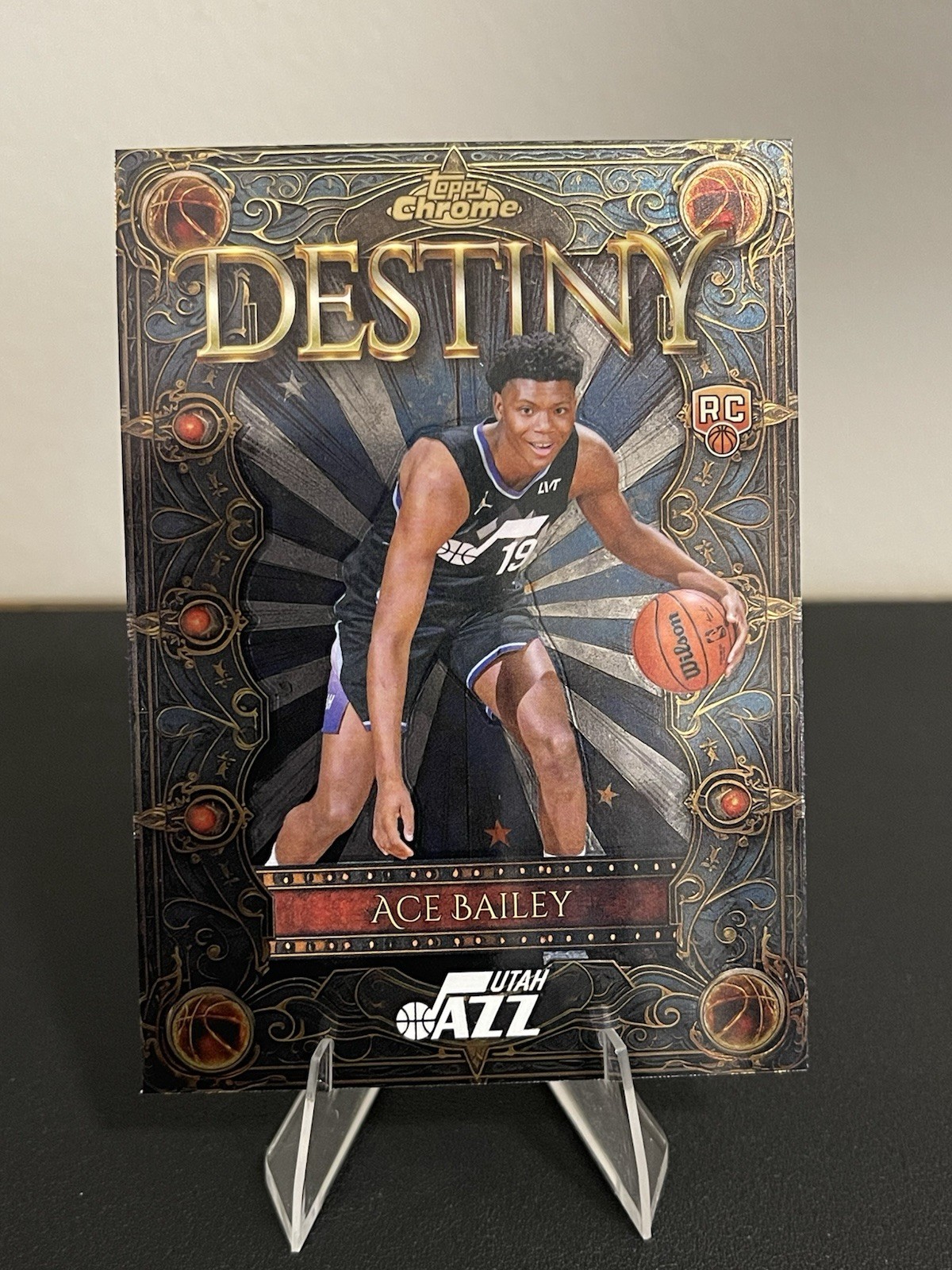 2025-26 Topps Chrome - Destiny Ace Bailey #D-5 (RC)