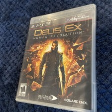Deus Ex: Human Revolution (Sony PlayStation 3) New Unopened (Lot T)