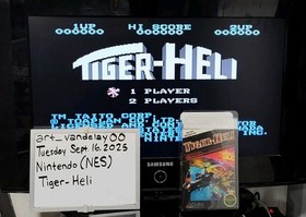 Tiger-Heli (NES, 1987) *EN MUY BUEN ESTADO con manual + funda protectora* &iexcl;Probado! &iexcl;LEER! &iexcl;ENV&Iacute;O GRATUITO!