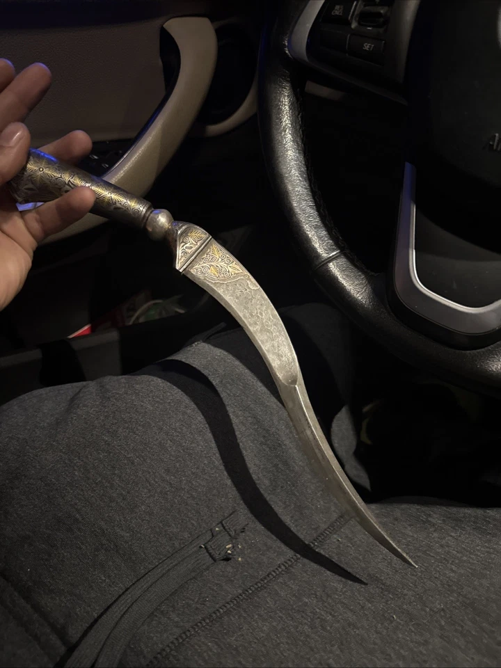 Cuchillo Daga Vintage Hoja Coleccionable Foto 4 de 4