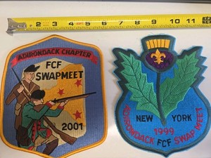 Adirondack FCF 1999 & 2001 Royal Rangers Swap Meet Large Patches