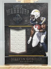 2017 Panini Majestic - Unsung Warriors Materials Melvin Gordon #UW-25 /149 (MEM)