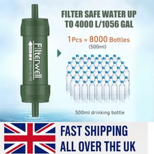 Purifier Mini Water Filter Straw Mini Drinking Water Filtering Straw Outdoor