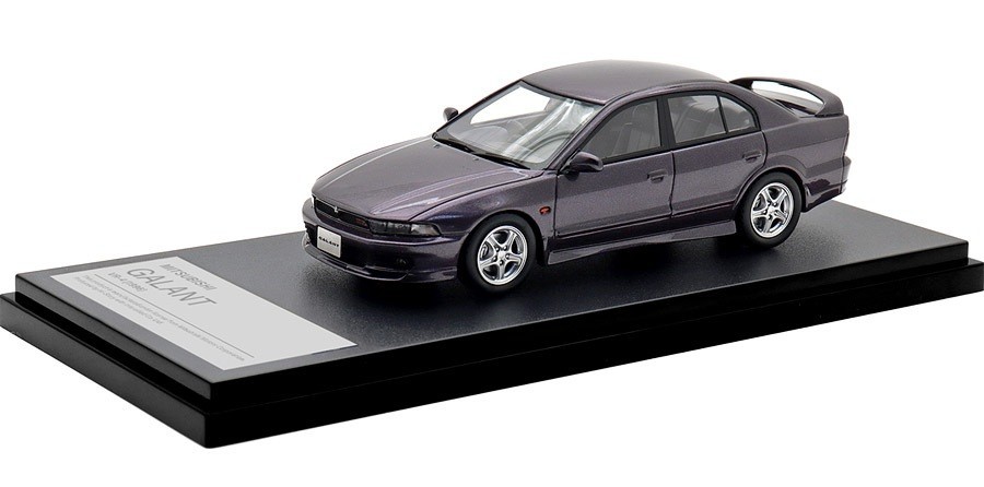 Hi-Story 1:43 MITSUBISHI GALANT VR-4 1996 trigger mauve HS513PP