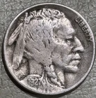 1927d Buffalo Nickel nice original VF condition coin full date 3/4 horn