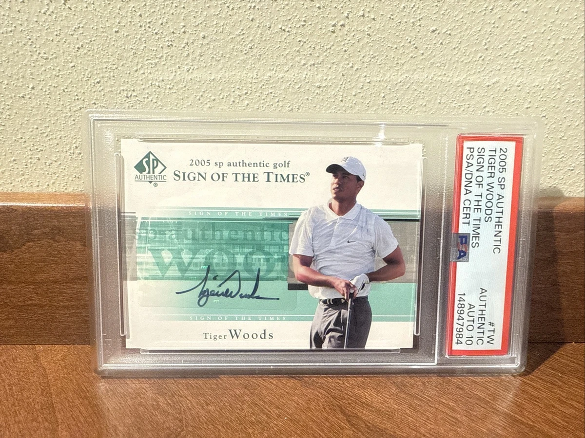 SP Authentic Tiger Woods 2005 #TW for sale | eBay