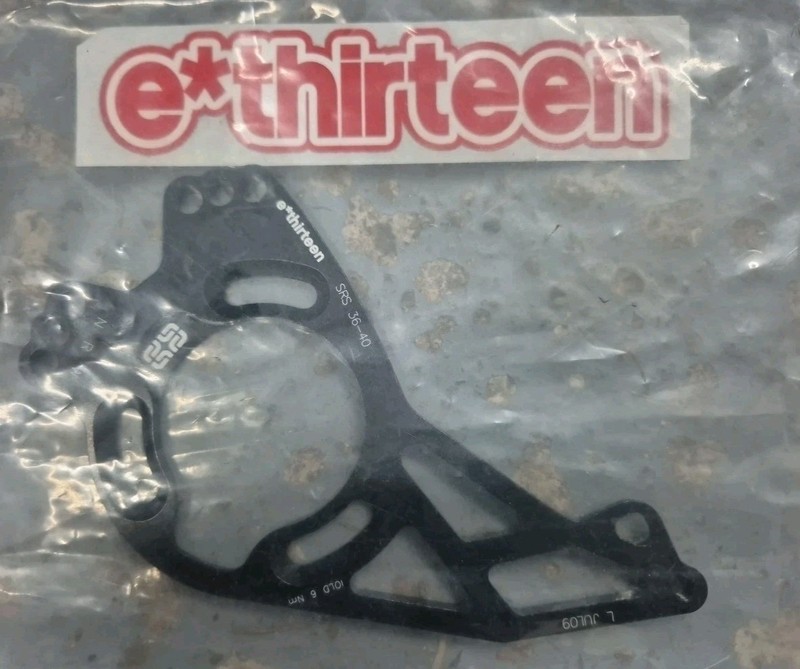 E*thirteen Chain Guide Backplate SRS 36 – 40T Black BPL.SRS.40.IOLD