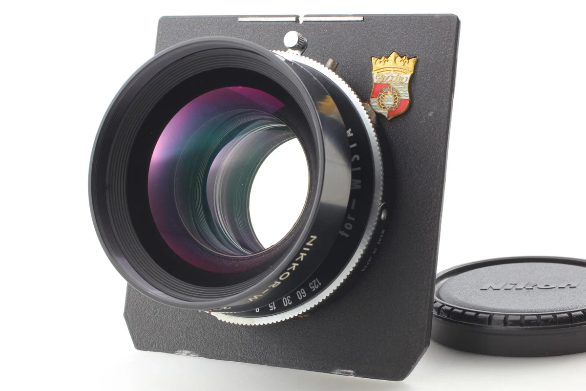 Nikon NIKKOR W 210mm Focal f/5.6 Camera Lenses for sale | eBay