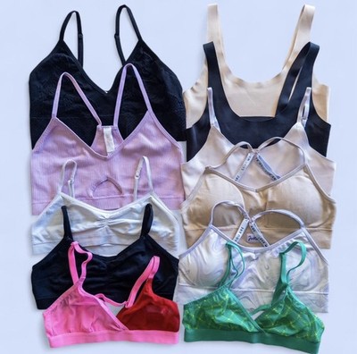 Tween Girls Training Bras Lot Justice Seamless Soft Sports 32, S, M, L
