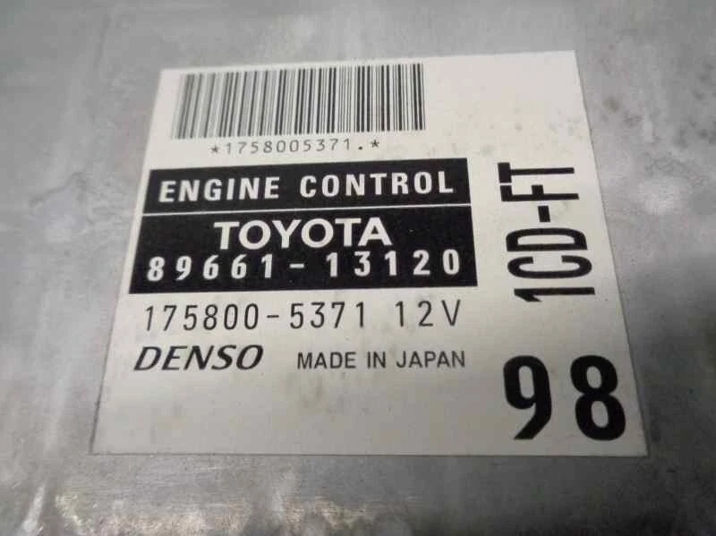 8966113120 centralina motore per TOYOTA COROLLA VERSO (E12) 2.0 2001 3073994 - Immagine 4 di 4