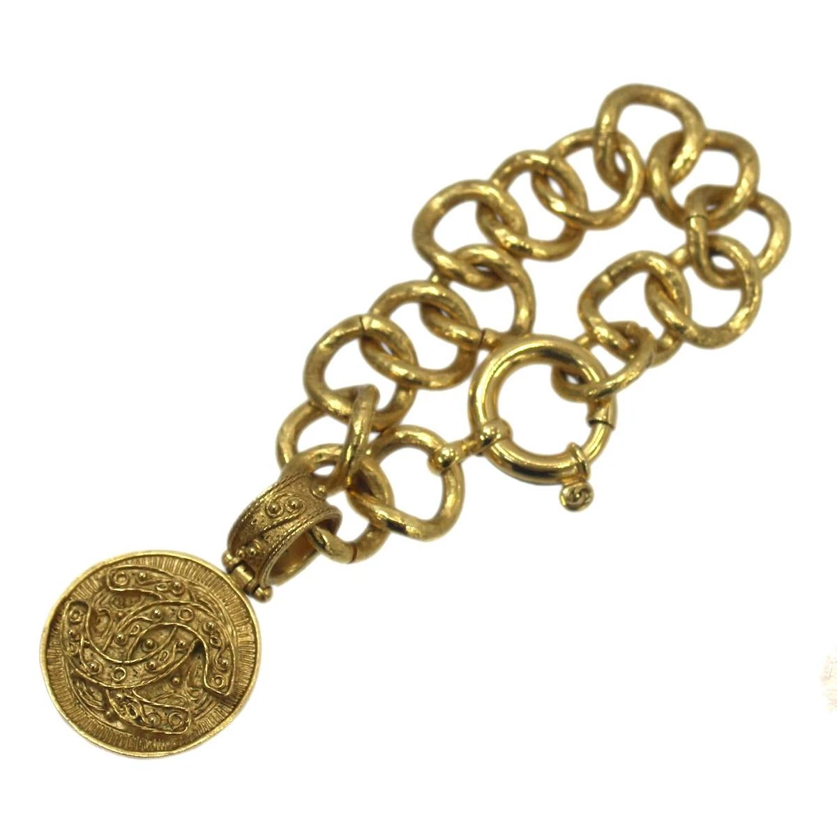 Bracciale Chanel Coco Rosso 94A Gp Circonferenza Braccio Circa 18Cm Es r39_0704