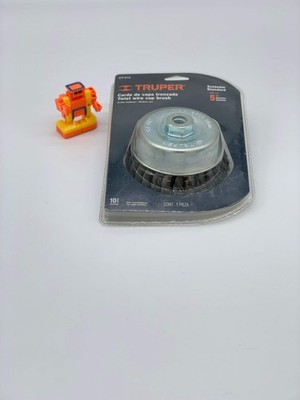Truper CT-612 5'' Twist Wire Cup Brush (New)