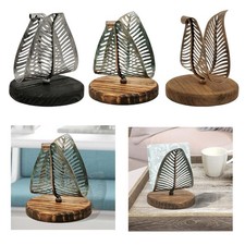 Napkin Holder Tissue Rack Dispenser Paper Table Decor Gold Color