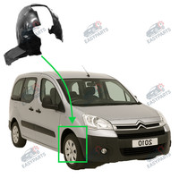 Radlauf StoßStange Locaro Vorne Rechts FüR Citroen Berlingo 2008 - 2018