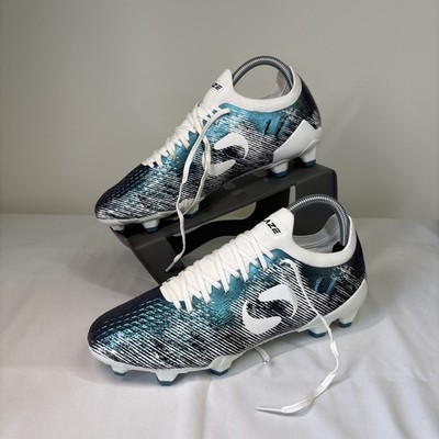Sondico Blaze Fg Fußballschuhe UK Größe 6 blau und weiß