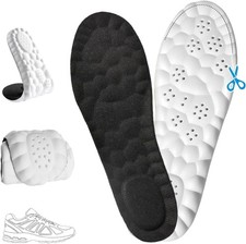 Ultra-Comfort 4D Cloud Insoles for Men - Anti-Fatigue Moisture Wicking Design
