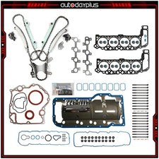 Timing Chain Kit Head Gasket Bolts Set For 2007 Dodge Dakota 4.7L FLEX SOHC