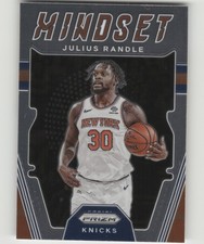 2021 Panini Prizm Julius Randle #15 Mindset Silver Prizm