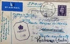 Postal History GB GVI Censor Postcard sent from Rothesay see Picture 3 for desc.