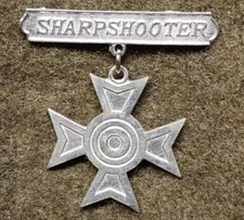 Reproduction Pre WWI-WWI US Army, USMC Sharpshooter Shooting Badge
