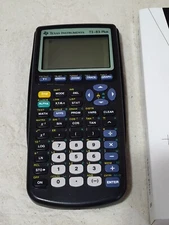 Texas Instruments TI-83 Handheld Graphing Calculator & Guidbook B1