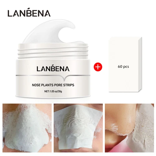 Lambena Blackhead Cream, Facial Nostril plant pore Patch, Acne peel - Picture 8 of 12
