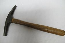 Vintage 10" Stanley Tack Hammer with Split Head Wood Handle Shoemaker Cobbler