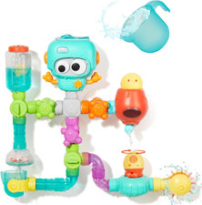 STEM Bath Toys for Kids 3-8 Years  27 PCS DIY Assembly Water Pipe Building Kit