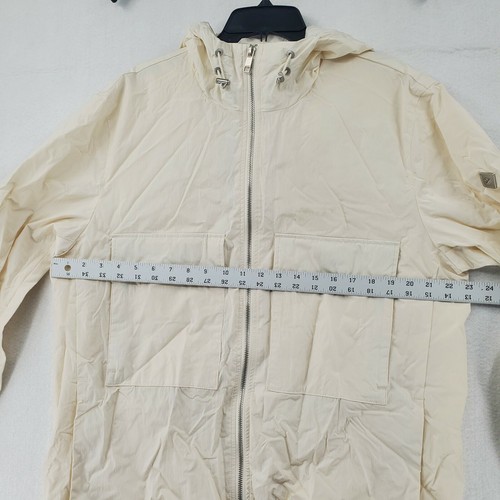 J.Lindeberg Sports Nylon Herren XXL Jacke mit Kapuze weiß - Bild 7 von 12