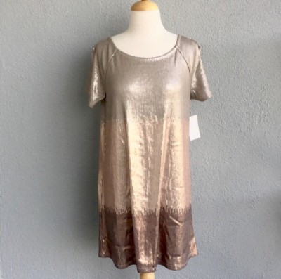 FREE PEOPLE Sequin Rose Gold Dress Sz S. NWT. | eBay FREE PEOPLE Sequin Rose Gold Dress Sz S. NWT. | eBay