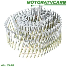 ALL-CARB 3600× 2-1/4" 15 Degree Collated Wire Coil Full Round Head Siding Nails