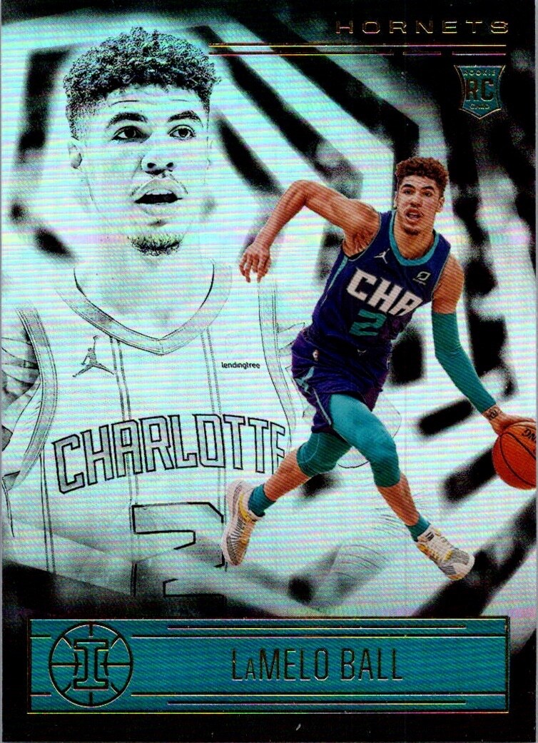 2020-21 Panini Illusions Holo Rookies #151 LaMelo Ball (RC)