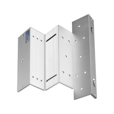L  Z Bracket for Single Door Waterproof Magnetic Lock 1200lbs Holding Force 