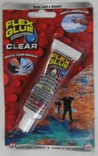 Flex Glue Mini Super Strong Waterproof Adhesive 0.6 OZ.  Clear NEW