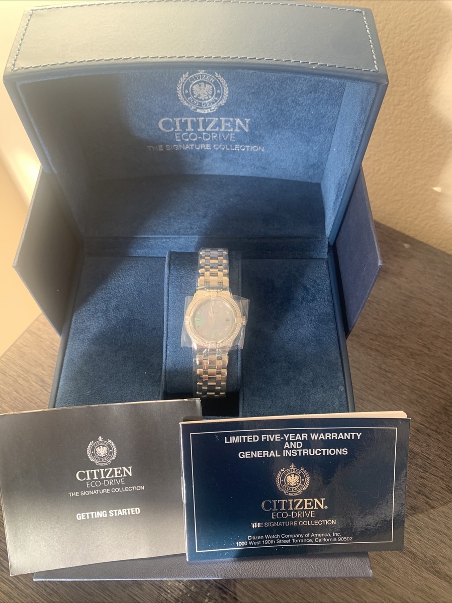 CITIZEN Signature Quattro Diamond Ladies Watch EW2060-54Y $1295