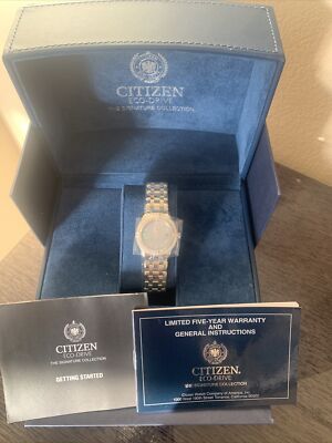 CITIZEN Signature Quattro Diamond Ladies Watch EW2060-54Y $1295