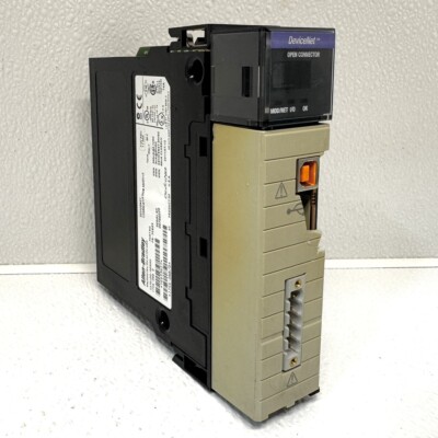 Allen-Bradley 1756-DNB Series D Devicenet Communication Module *Broken Cover*