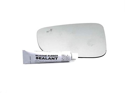 Fits 10-17 MB E Class Left Driver Mirror Glass Lens W/Blind Spot Icon