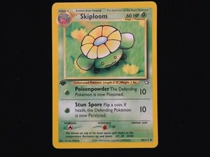 Pokemon ~ SKIPLOOM ~ Neo Genesis 1st Edition Card 49/111 *Near Mint*