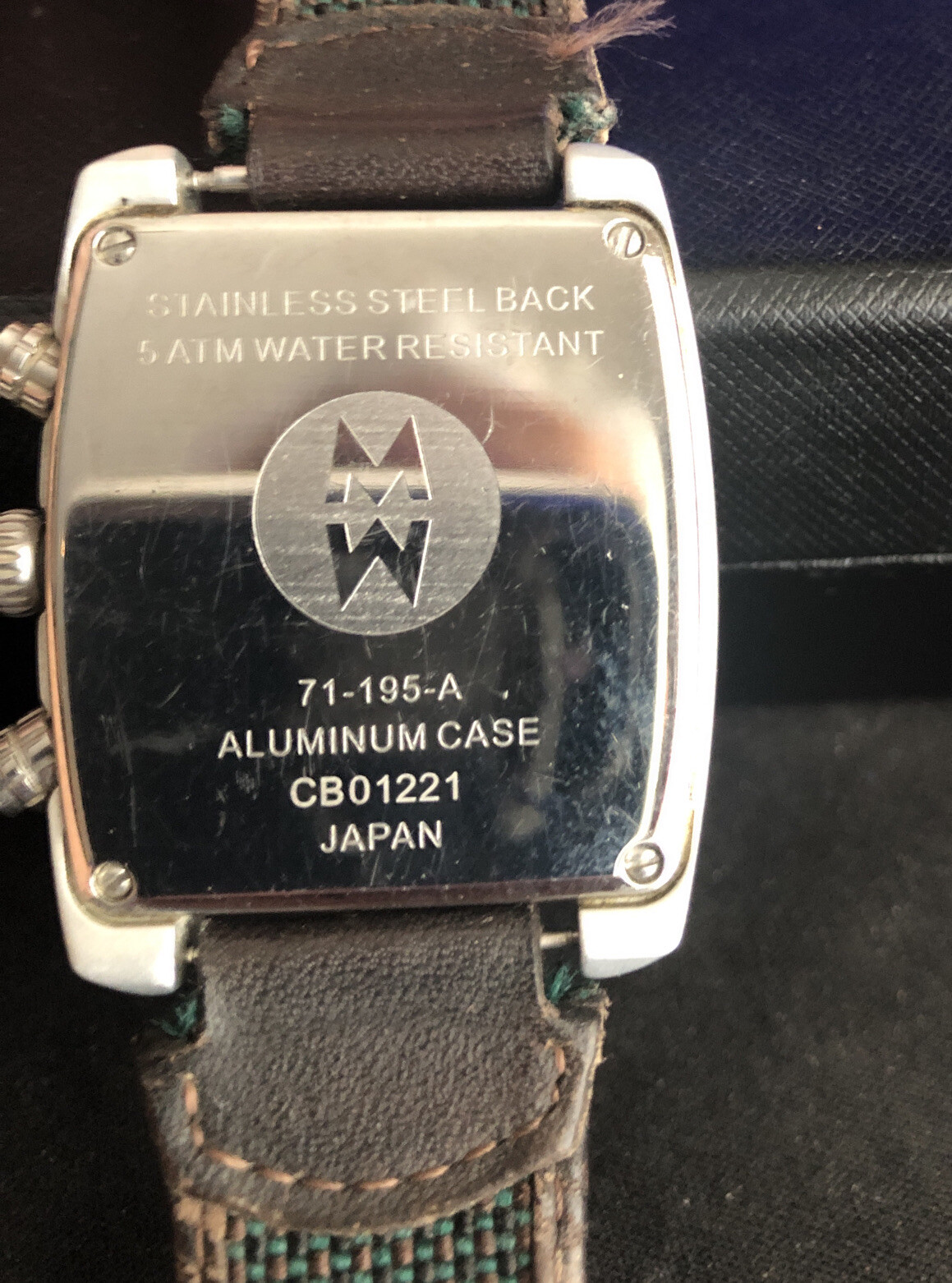 Vintage URBAN  Rectangular Chronograph QUARTZ  AL… - image 7