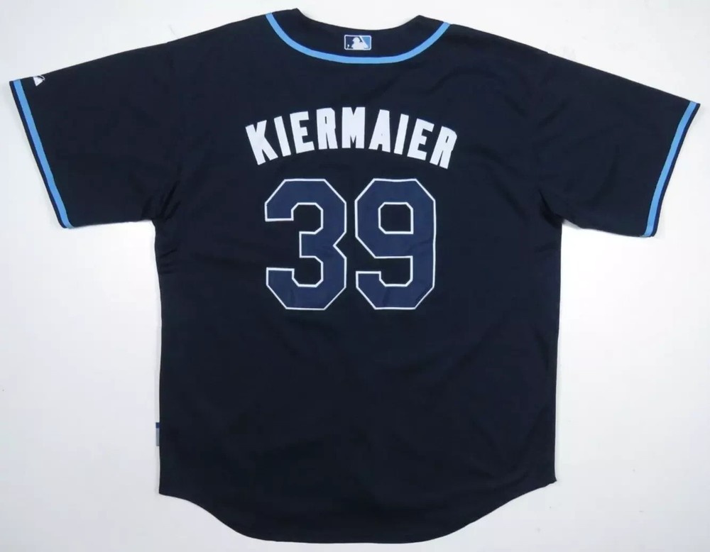 Kevin Kiermaier Tampa Bay Rays Majestic Authentic MLB Baseball Cool Base Jersey
