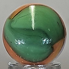 Vintage Vitro Bullseye Marble .60 Inches Near-Mint Condition Combined Shipping