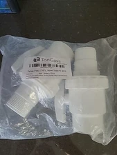 2 X TonGass 1.5" MIP x 1.5" FIP 2-Way Trimline Ball Valve Compatible Hayward Po