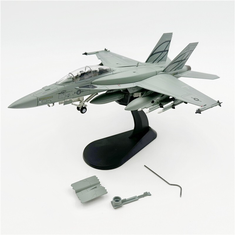 Wltk 1/72 US Navy F/A-18 Super Hornet Strike Fighter Diecast
