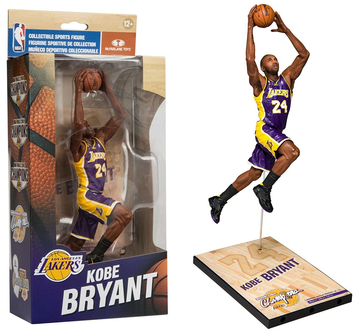 McFarlane Toys NBA ~ KOBE BRYANT (2009) FIGURE ~ Limited Ed