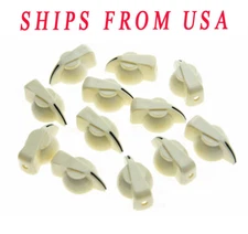 12x KAISH Chicken Head Knob 1/4" Guitar Amp Effect Pedal Knobs w/ Set Screw