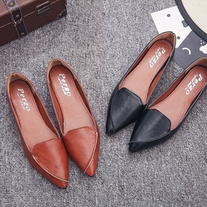 womens pointed flat shoes