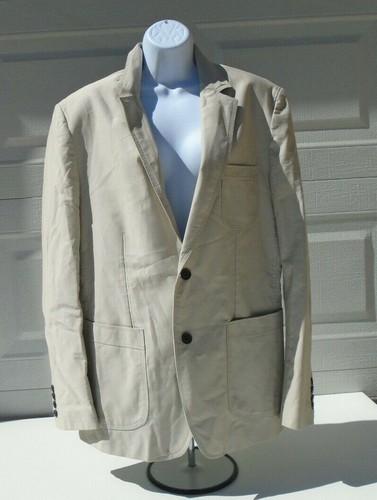 Nuevo Con Etiquetas Zara Man Mujer Chaqueta Blazer Beige Profesional Talla  38/6 de EE. UU. | eBay