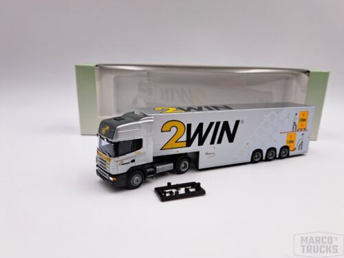 AWM Scania 124 Double-decker semitrailer „Emons Group 2Win“ 71278 /AWB2451 - Picture 1 of 1