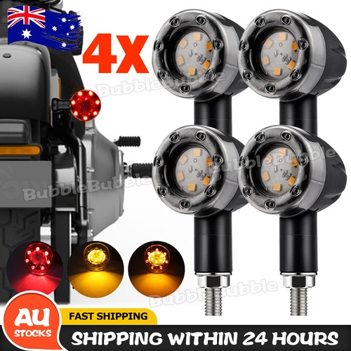 LED Turn Signal Indicators Motorcycle E-MARK A1 (Solid